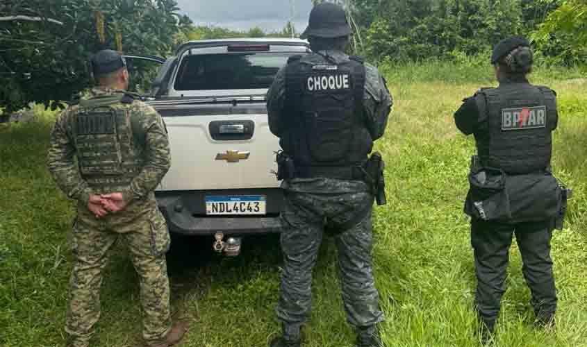 HOmem que gravou vídeo dizendo ser inocente de crimes em Porto Velho é preso em Guajará-Mirim com camioneta furtada
