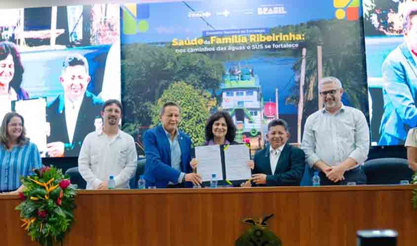 Saúde anuncia reajuste de 30% para custeio das equipes de Saúde Ribeirinha em Rondônia