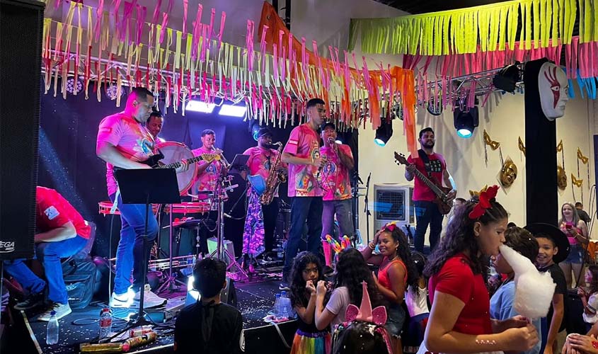 Carnaval no Porto Velho Shopping tem três dias de programação