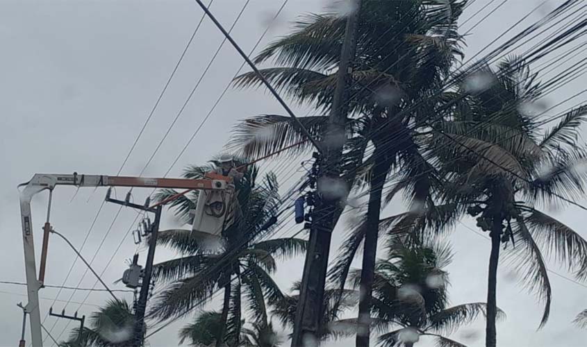 Chuvas intensas exigem atenção com a eletricidade