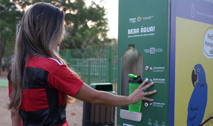 Bebedouros em espaços públicos exigem uso consciente