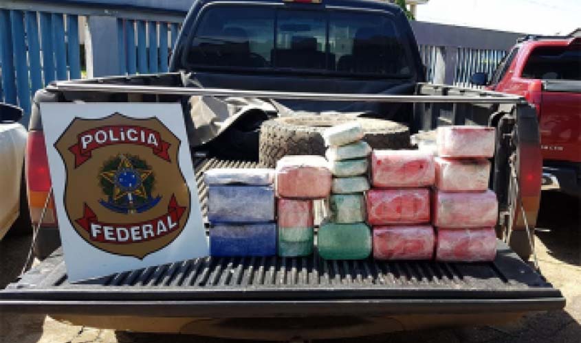 Policia Federal prende dupla e apreende 51 kg de cocaína na BR-364