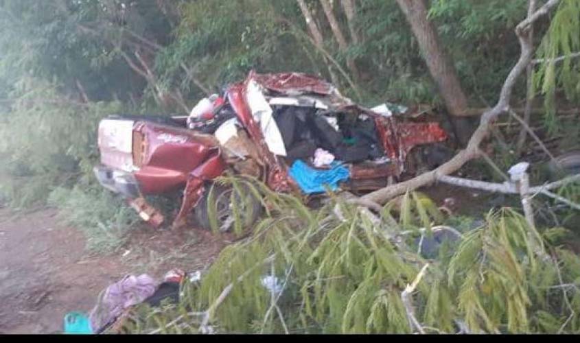 Duas pessoas da mesma família morrem em acidente. VÍDEO