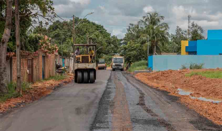 Bairro Airton Senna recebe obras de infraestrutura para melhorar a mobilidade na região