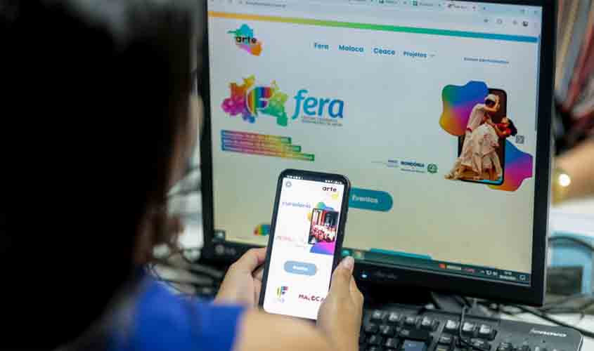 Estudantes são apresentados a oportunidades de arte e cultura em site personalizado do governo de RO