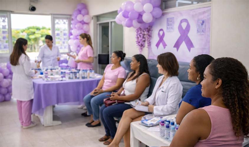 Março Lilás: prevenção do câncer do colo do útero nas UBS