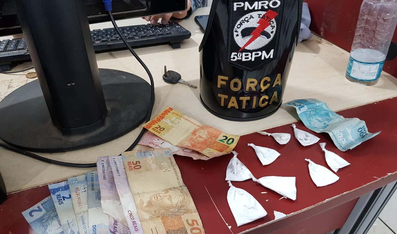 Trio é detido com droga na capital 