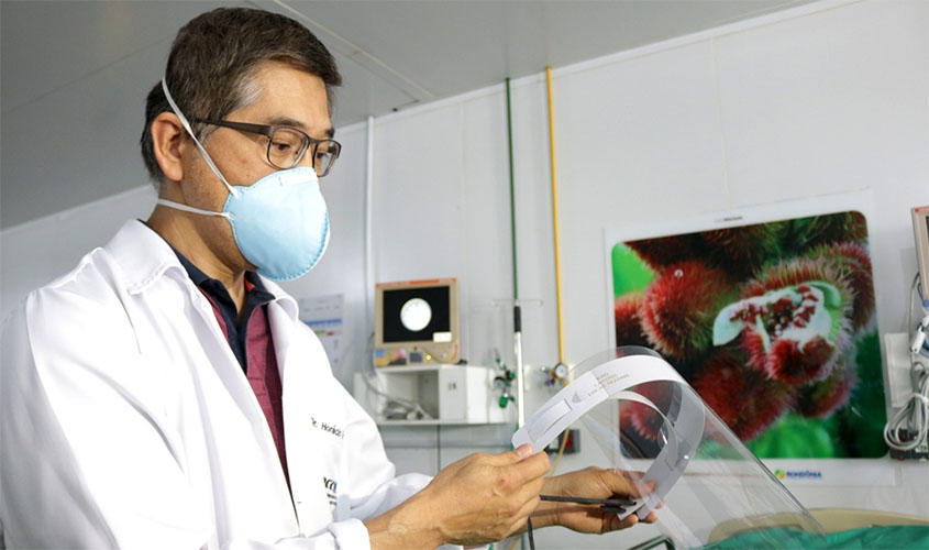 Assistência Médica Intensiva e Cosme e Damião recebem doações de máscaras faciais de proteção Individual