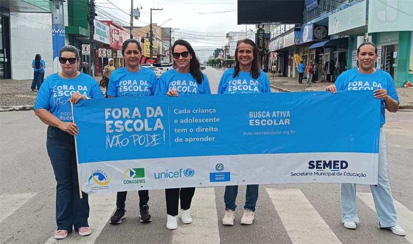 Semed faz pit stops marcar Dia ‘D’ da Busca Ativa Escolar