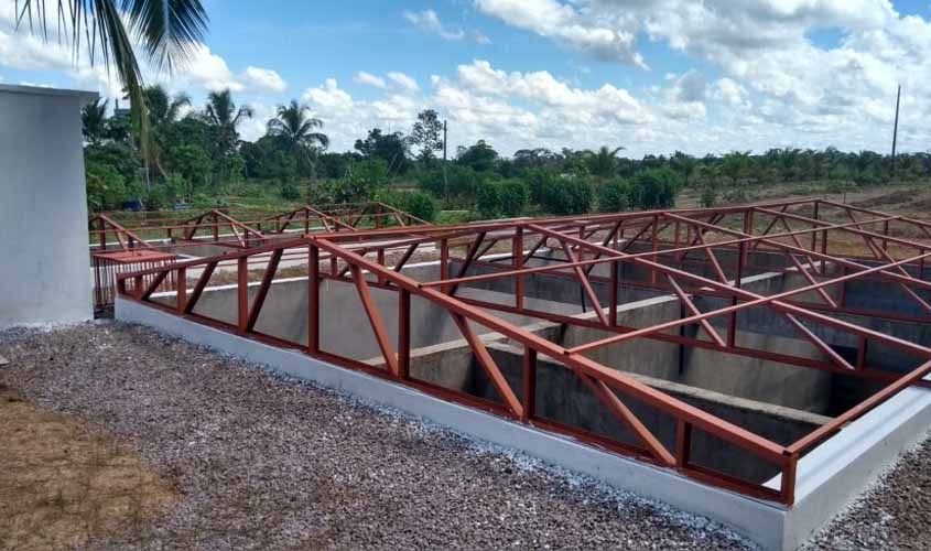 Estação de Tratamento de Esgoto põe fim ao mal cheiro nos arredores do presídio do Agenor de Carvalho em Ji-Paraná