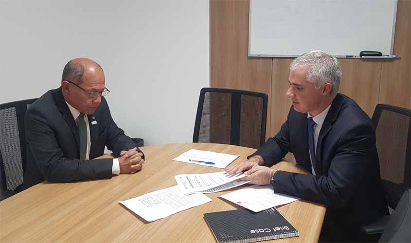 Coronel Chrisóstomo assegura recursos para aeroporto de Ariquemes