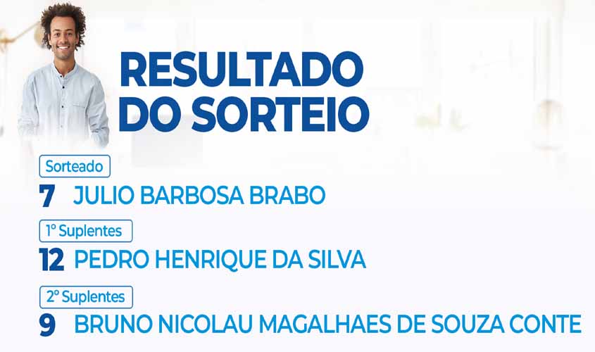 Área de TI do TJRO realiza sorteio para prestação de serviço em Informática