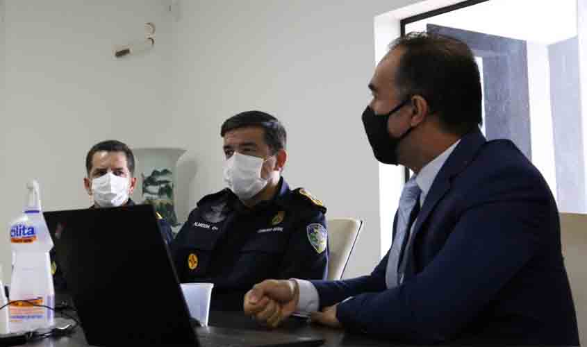 Ministério Público apresenta sistema de dados integrados para o Comando da PMRO