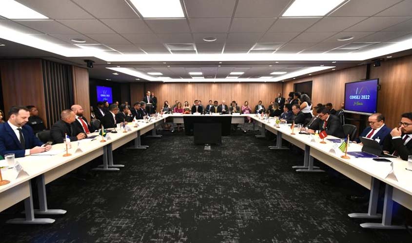 Rondônia participa de reunião do Conselho Nacional dos Secretários de Administração Penitenciária, em Brasília