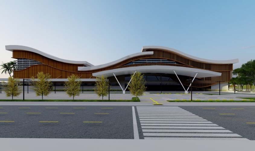 Nova Rodoviária de Porto Velho terá estética regional e desempenho térmico