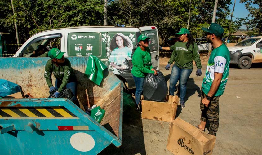Lixo recolhido na Rondônia Rural Show será destinado à reciclagem ou aterro sanitário