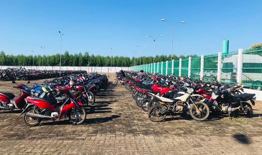 Detran-RO realiza em junho leilão eletrônico de mais de 650 veículos conservados