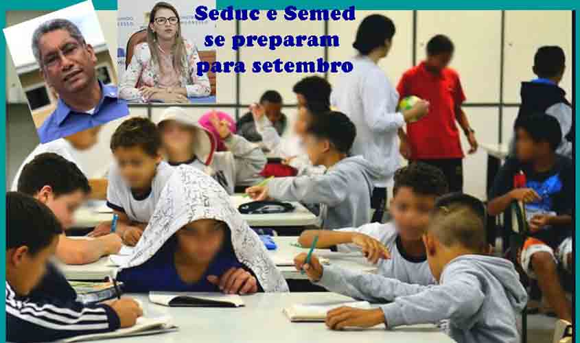 Estado e capital preveem volta às aulas presenciais de 244 mil alunos só a partir de setembro