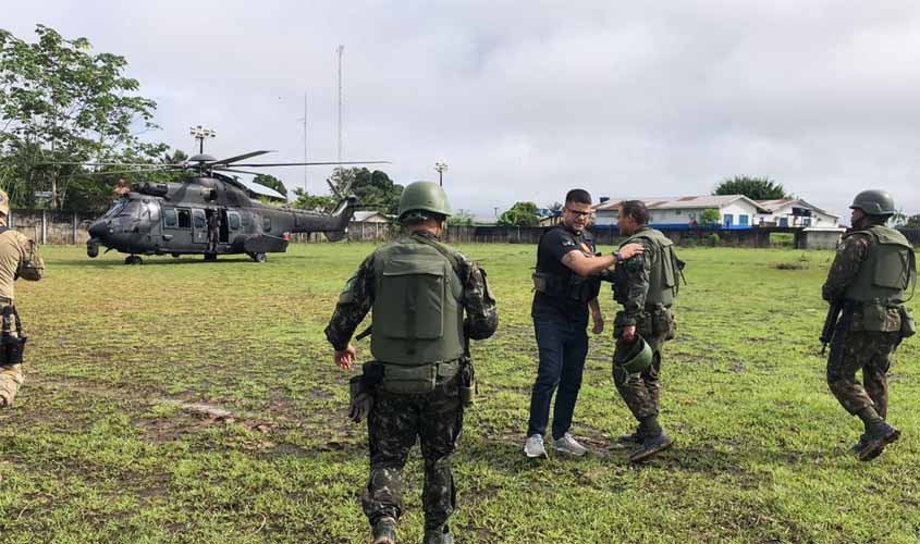 Perícia vai analisar material orgânico recolhido em buscas no Amazonas