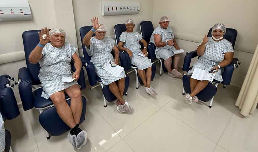 Iniciativa da deputada Sílvia Cristina, Olhar de Amor começa cirurgias de cataratas em Ji-Paraná