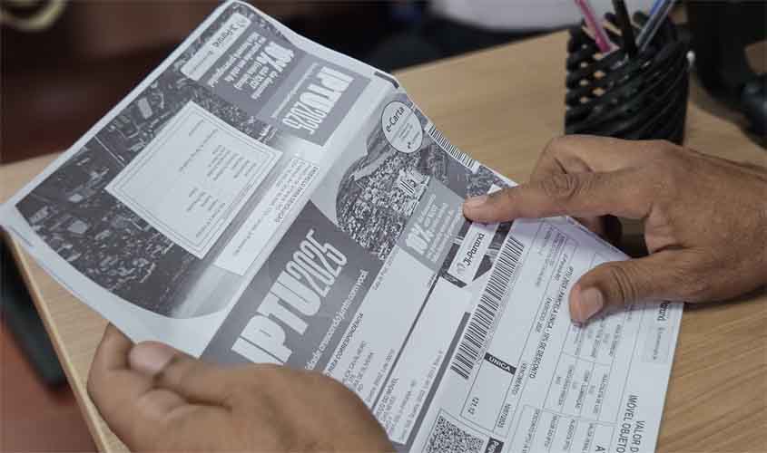 Distribuição dos boletos do IPTU/2025 começam no dia 12