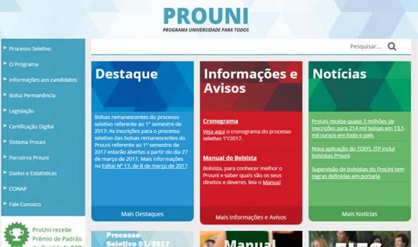 Reprovado Na Comprovação De Informações Prouni O Que Fazer