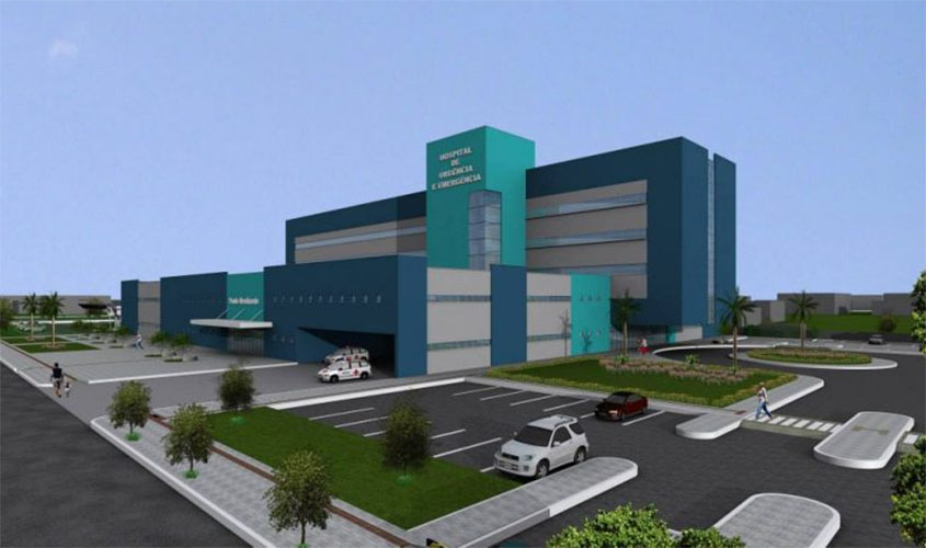 Celeridade no projeto do novo Hospital de Emergência e Urgência de Rondônia continua mesmo com a Covid-19