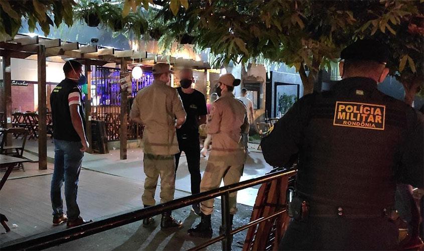 “Operação Prevenção” retorna para garantir cumprimento de medidas contra a covid-19 em estabelecimentos comerciais de Porto Velho