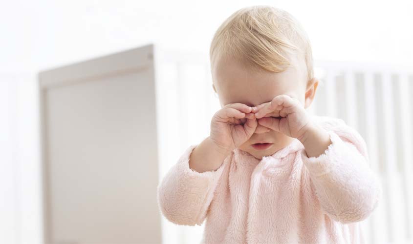 Sete sinais de alerta sobre a visão do seu bebê