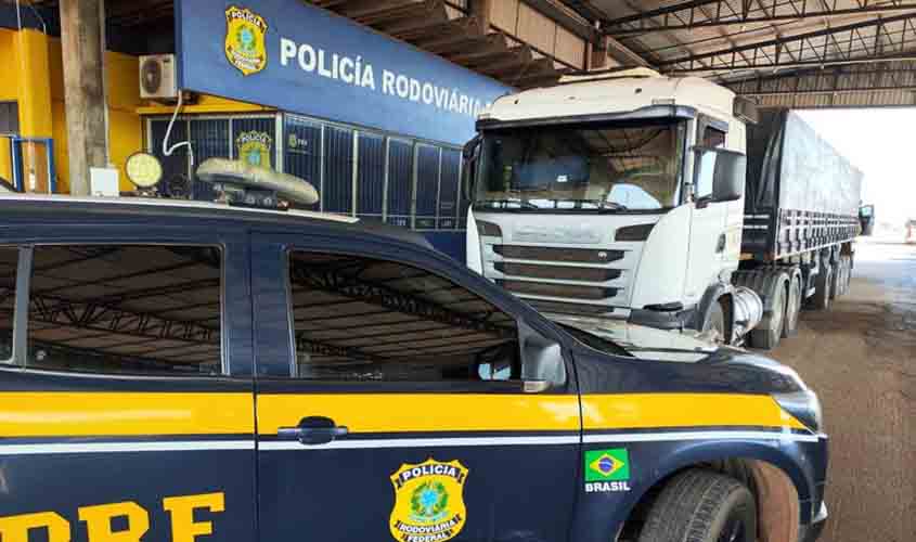 PRF apreende mais de 40 m³ de madeira transportadas de forma irregular 