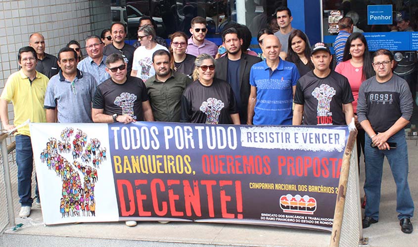 Bancários fecham 18 agências em Rondônia