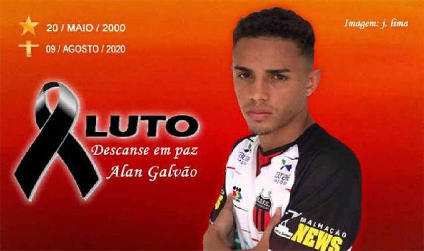Luto no futebol de Rondônia: atacante do Real Ariquemes morre afogado em balneário