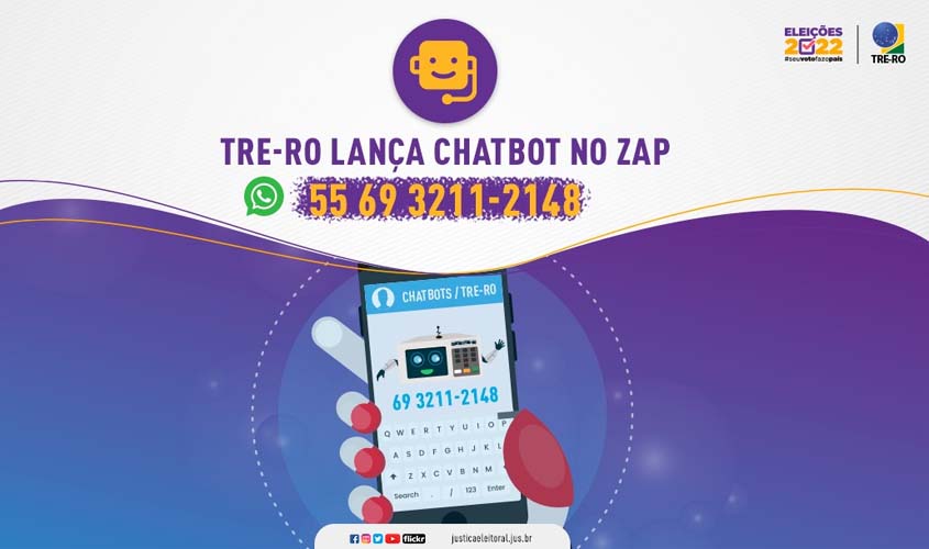 TRE-RO lança Chatbot no WhatsApp