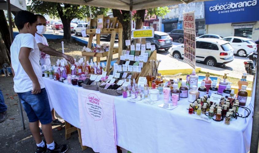 Consumidores podem adquirir presentes do Dia dos Pais durante as feiras do Giro Empreendedor