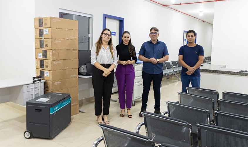 Prefeitura de Jaru investe cerca de R$ 220 mil na compra de novos mobiliários e equipamentos para a saúde pública do município