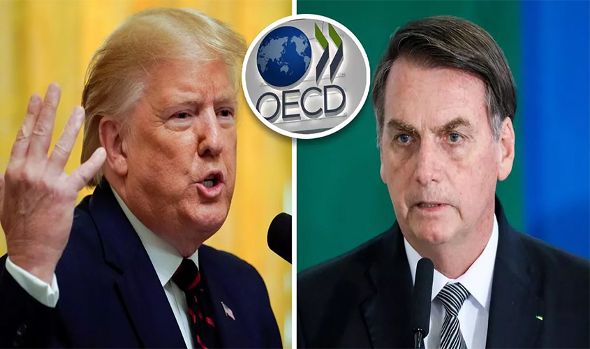 Trump abandona Bolsonaro e decide não apoiar mais a entrada do Brasil na OCDE