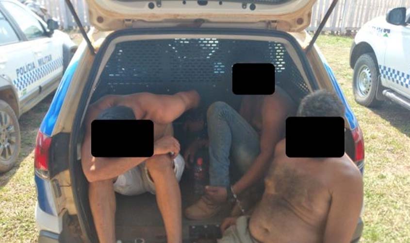 Prisões e apreensões - PMRO executa ações policiais de caráter sigiloso por determinação de decisão judicial