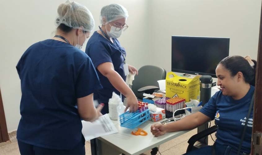 Porto Velho realiza exames periódicos para servidores da saúde