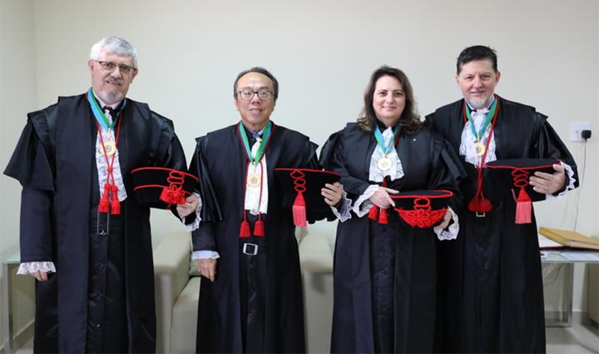 Ameron saúda novos dirigentes do Poder Judiciário de Rondônia para o biênio 2020/2021