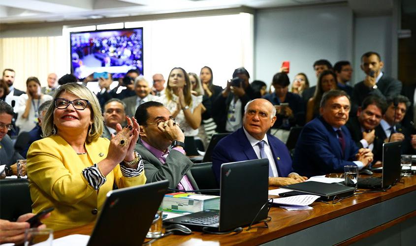 ​​​​​​​No Senado, CCJ aprova pacote anticrime e prisão em segunda instância