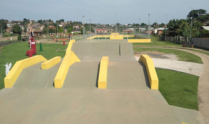 Obra do Parque da Baixada chega em fase de conclusão para ser entregue à população de Jaru