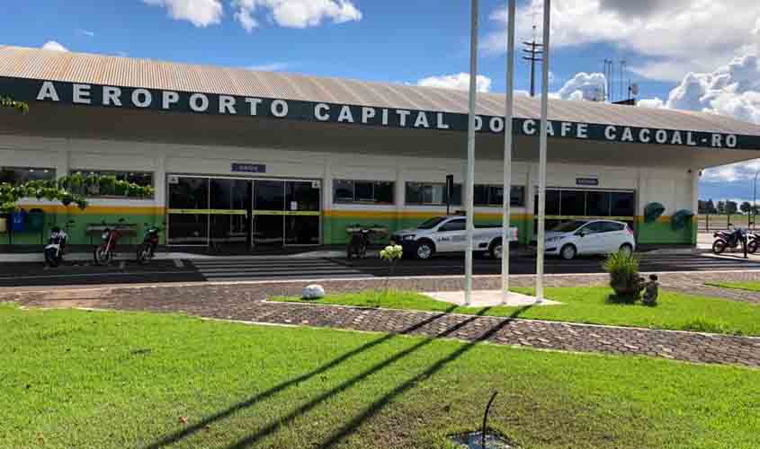 Governo de Rondônia inicia obras no aeroporto