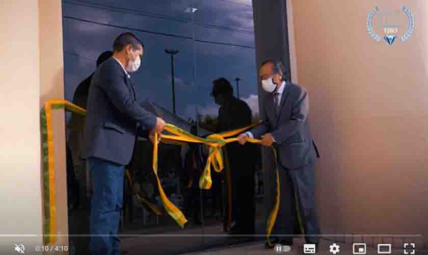 Vídeo: Fórum Digital inaugurado em Mirante da Serra contribui para o melhor alcance da Justiça