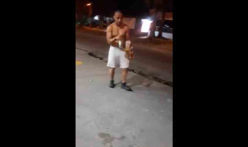 Capitão dos bombeiros é filmado bebendo pouco antes de atropelar e matar ciclista no Rio (vídeo)