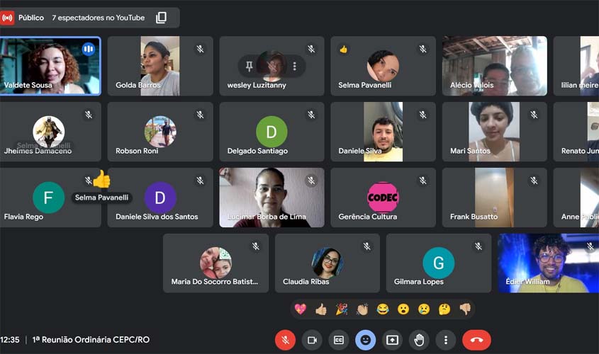 Conselho Estadual de Política Cultural de Rondônia Realiza Primeira Reunião de 2024