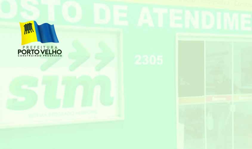 Nota de esclarecimento da Prefeitura de Porto Velho sobre o Cartão SIM