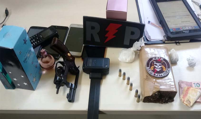 Policiais Militares retiram das ruas mais uma arma de fogo