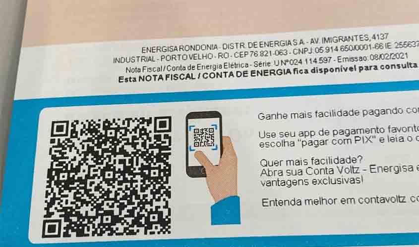 Energisa lança pagamento de contas de luz via Pix nesta quinta-feira em RO