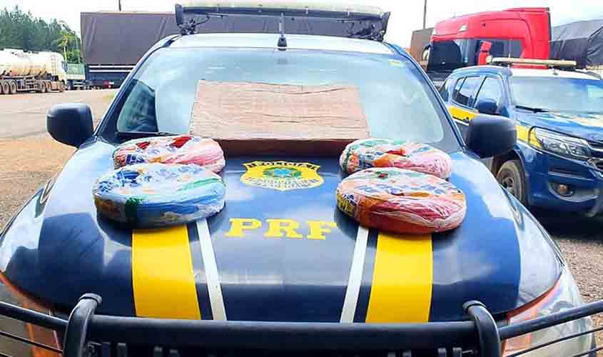 Em pouco mais de 24 horas, PRF recupera mercadoria furtada de comércio em Vilhena/RO