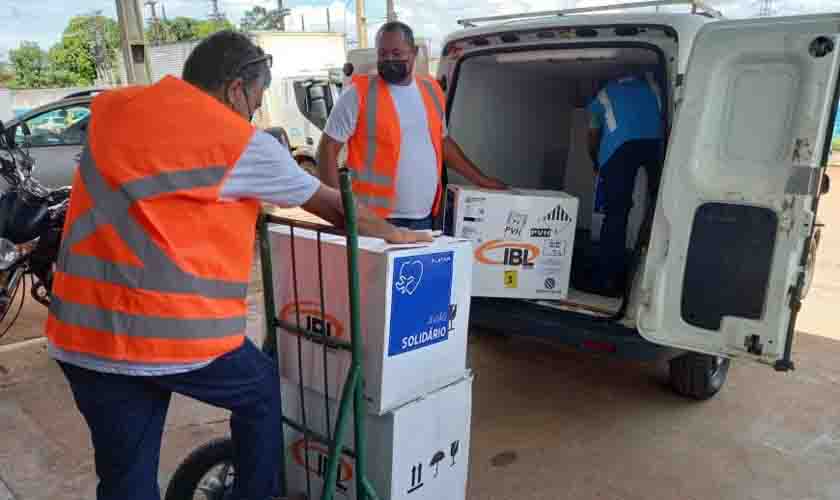 Rondônia recebe mais 18 mil doses de vacina pediátrica para dar continuidade à vacinação de crianças entre cinco e 11 anos